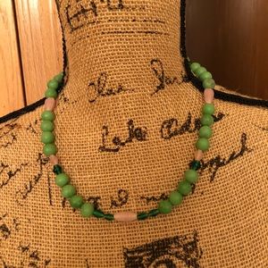 2/7$ REAL stone necklace